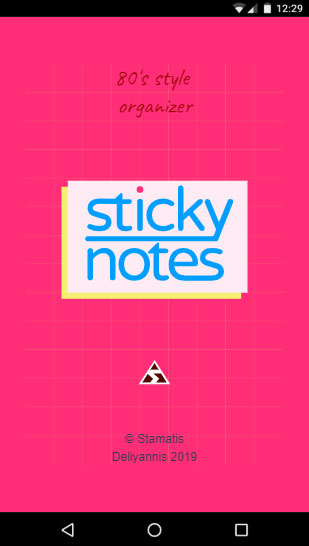 preview of Sticky Notes app